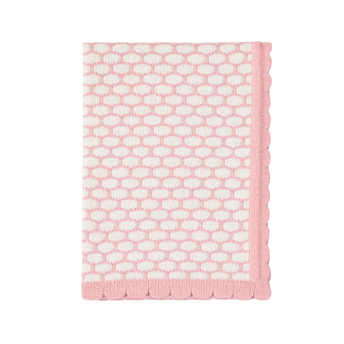 Robins Handmade Knitted Baby Blanket – Pink Collection