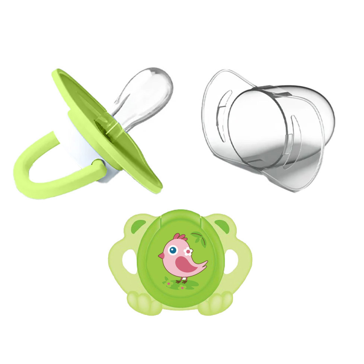Robins Animal Shaped Symmetrical Baby Pacifier