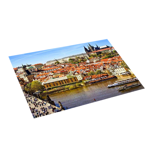 Prague City Panorama – 500 Piece Jigsaw Puzzle