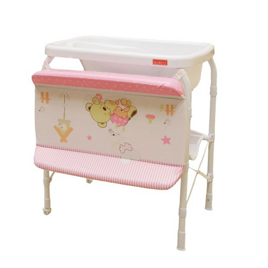 Robins Baby Bath Tub Stand & Changing Table