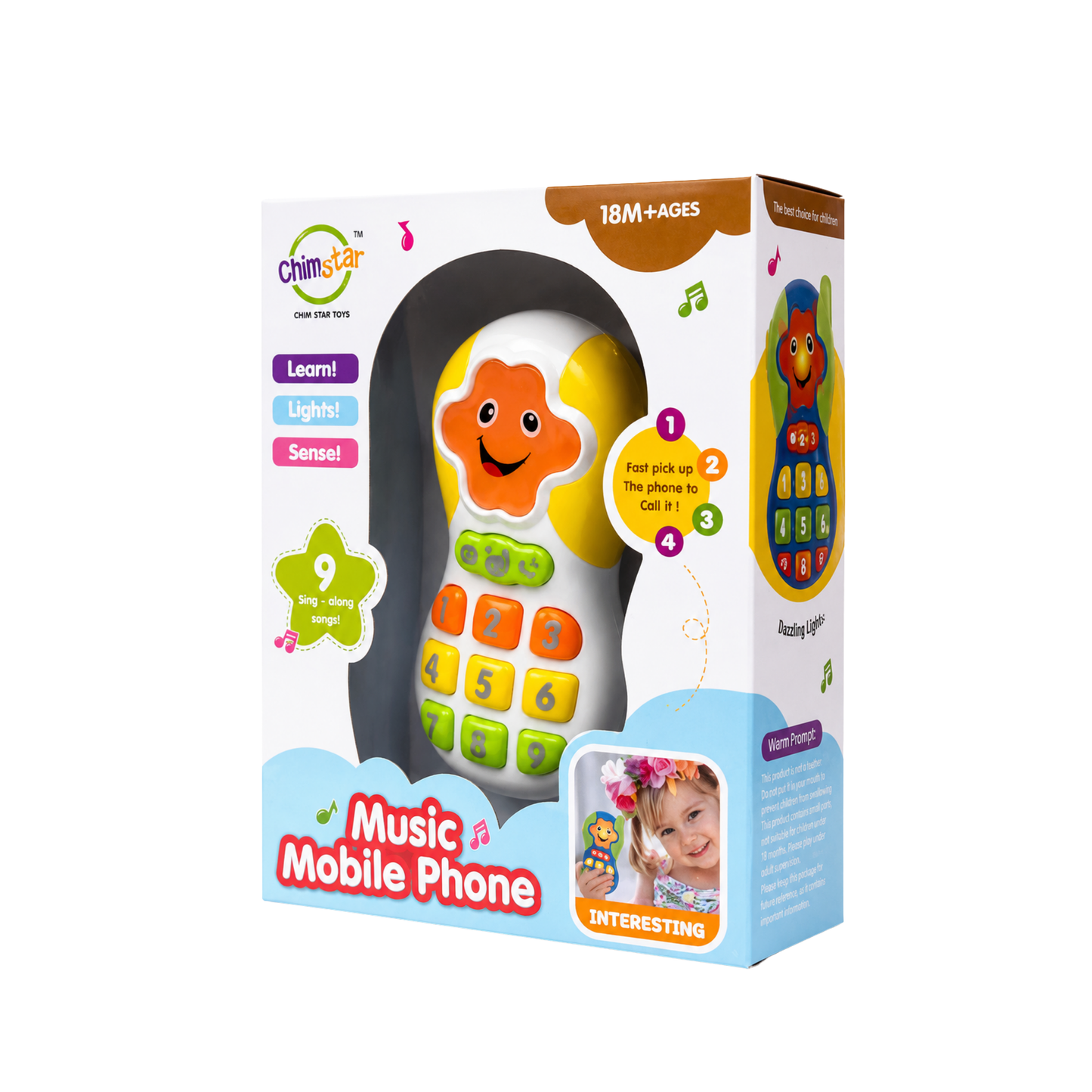 Kids Music Mobile Phone Toy (18M+ Ages)