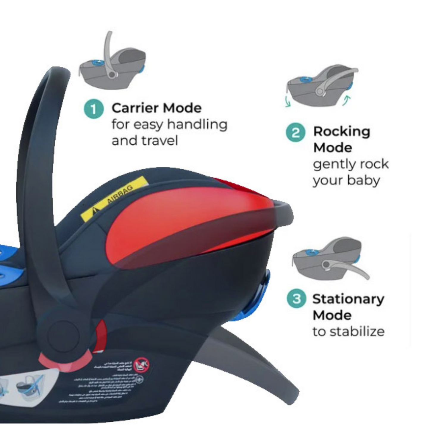 Robins Prime™ Infant Car Seat Cot