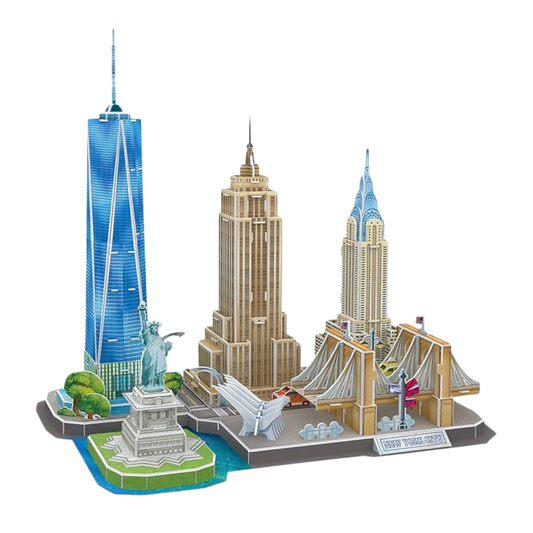 New York City Skyline CityLine 3D Puzzle