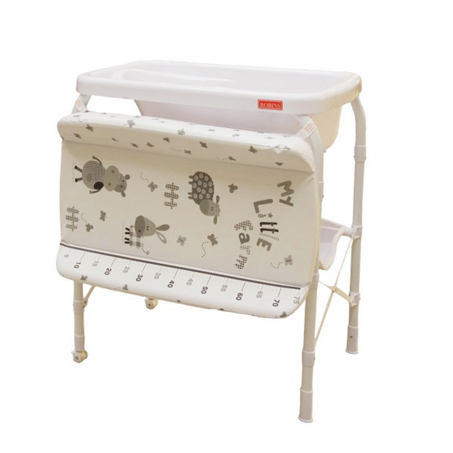 Robins Baby Bath Tub Stand & Changing Table