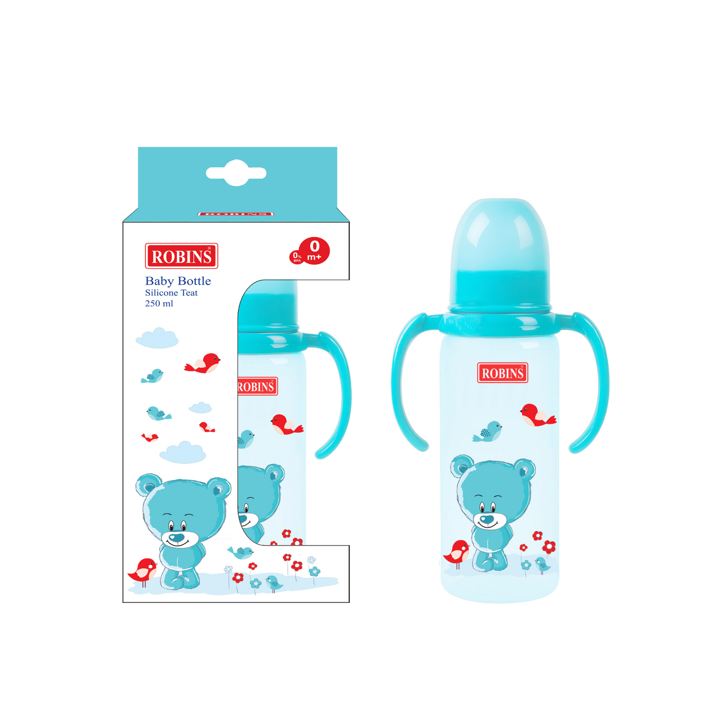 Robins Baby Feeding Bottle 250ml