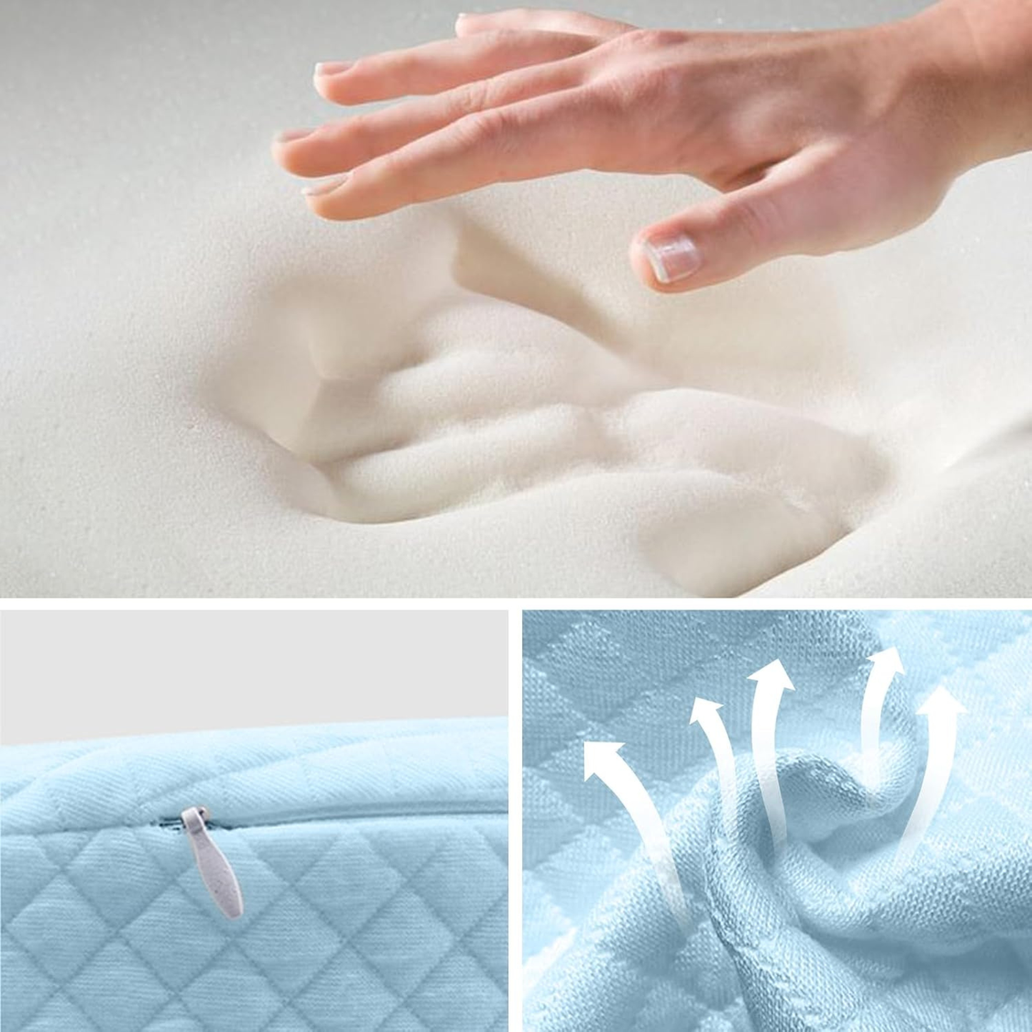 Robins 3-in-1 Baby Crib Wedge Pillow