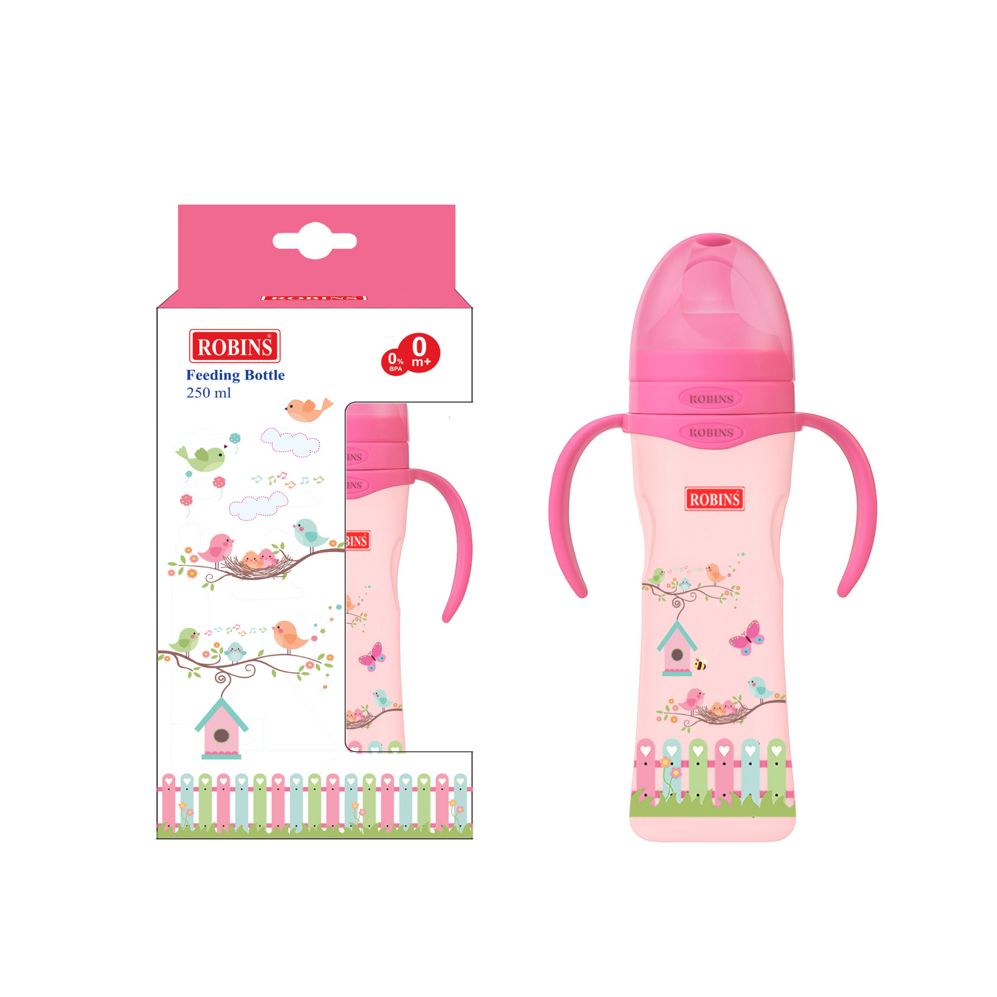Robins Baby Feeding Bottle 250ml