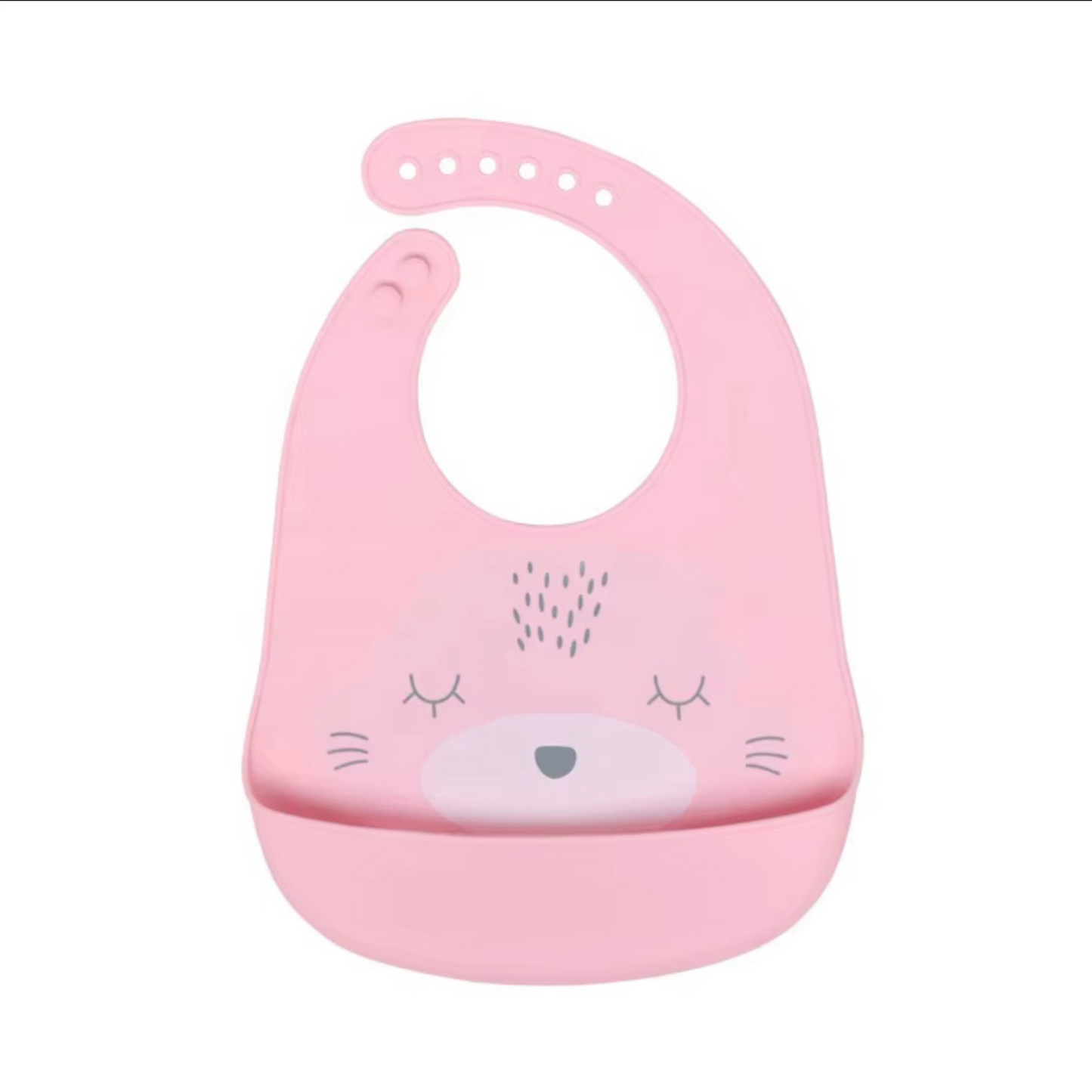 Robins Silicone Baby Bib with Food Catcher
