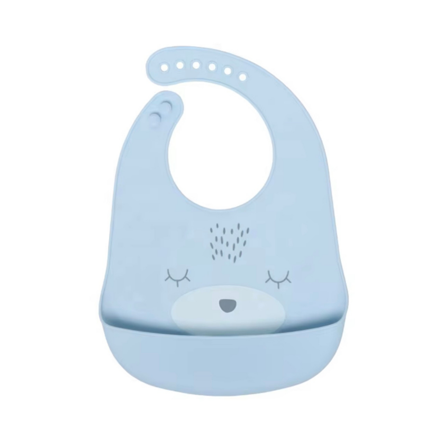 Robins Silicone Baby Bib with Food Catcher