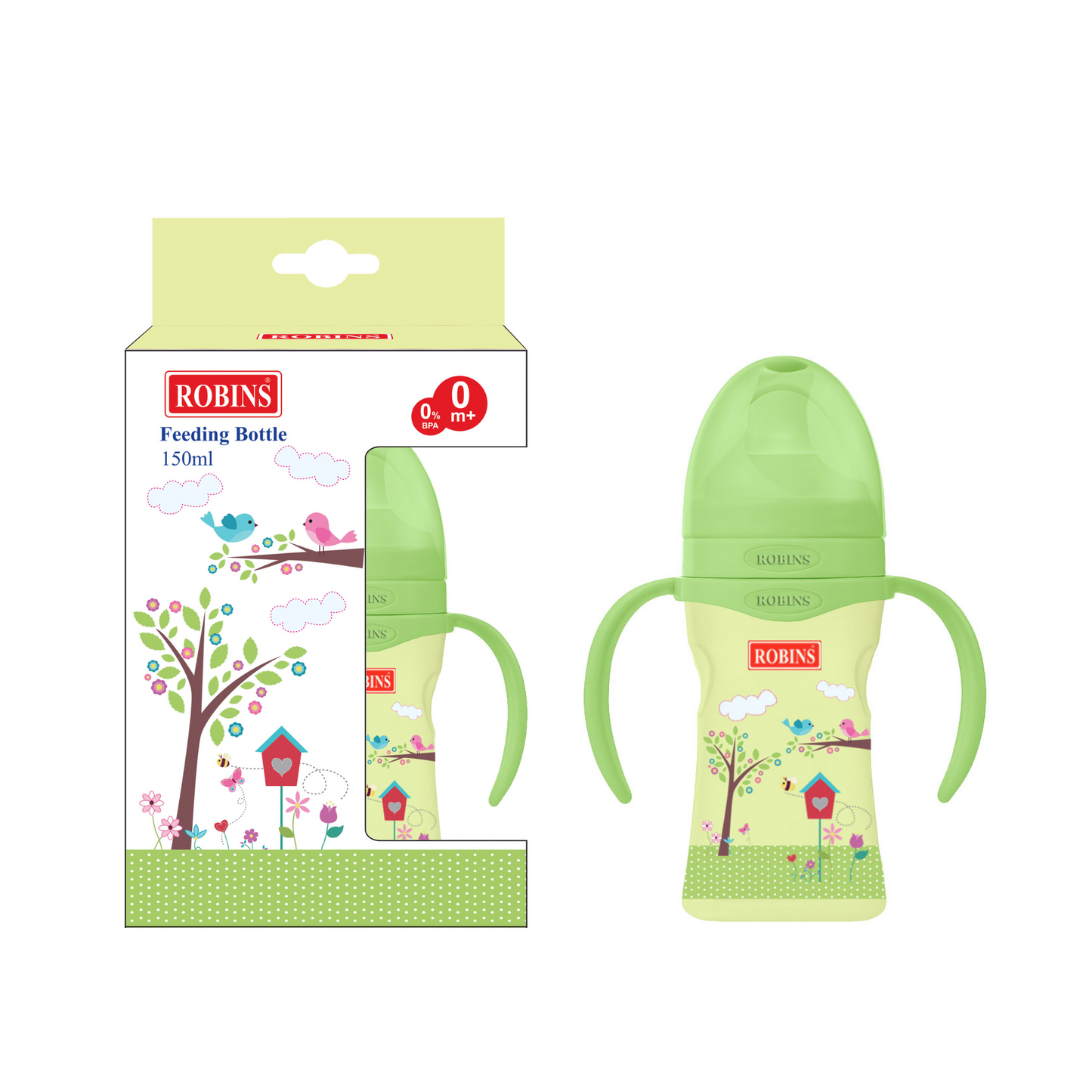 Robins Baby Feeding Bottle 150ml