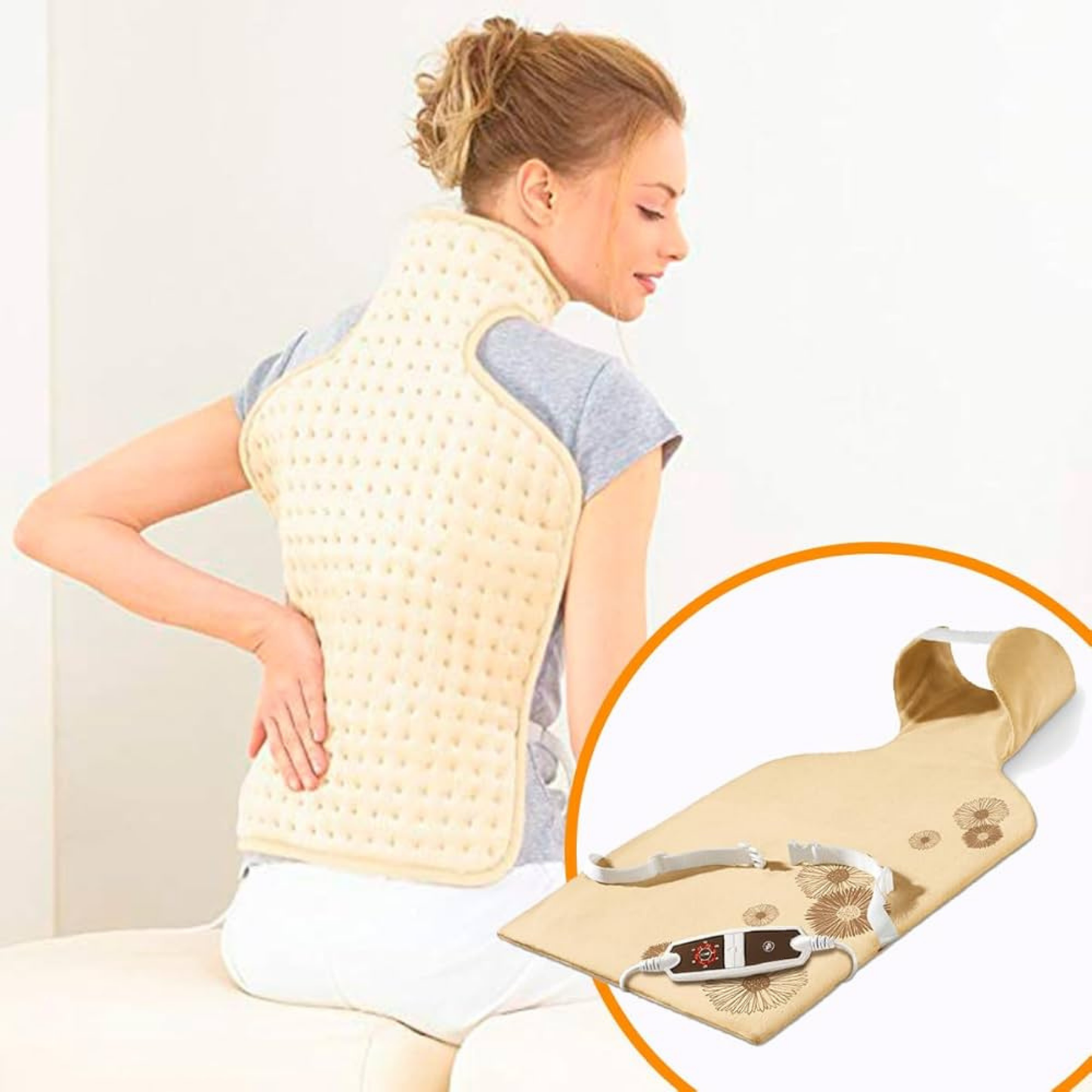 Back and Neck Electric Heating Pad
