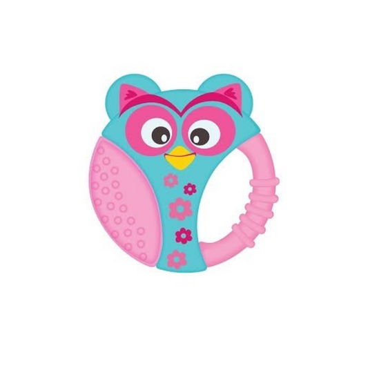 Robins Baby Animal-Shaped Water Teether And Rattle