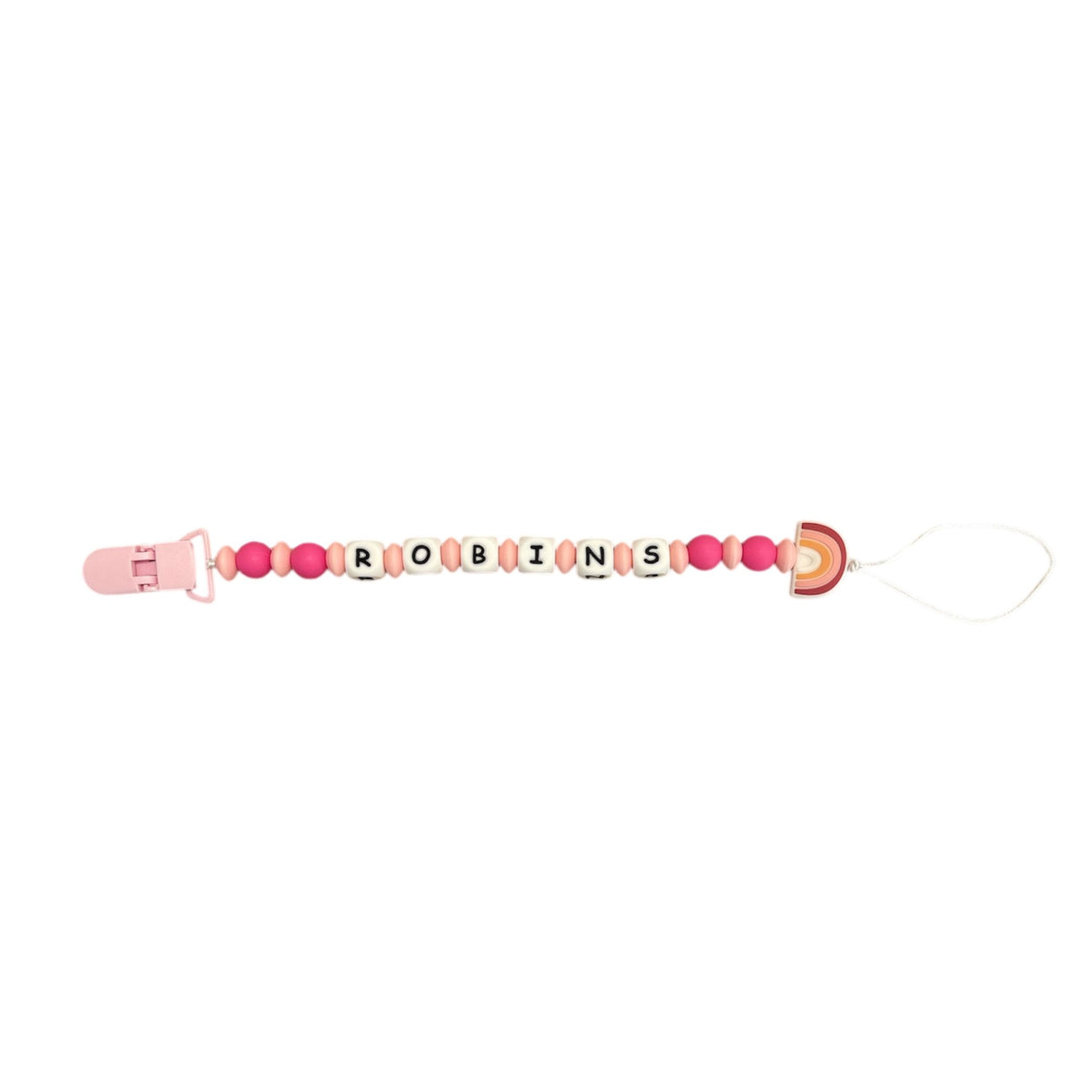 Robins Custom Made Silicone Pacifier Holder