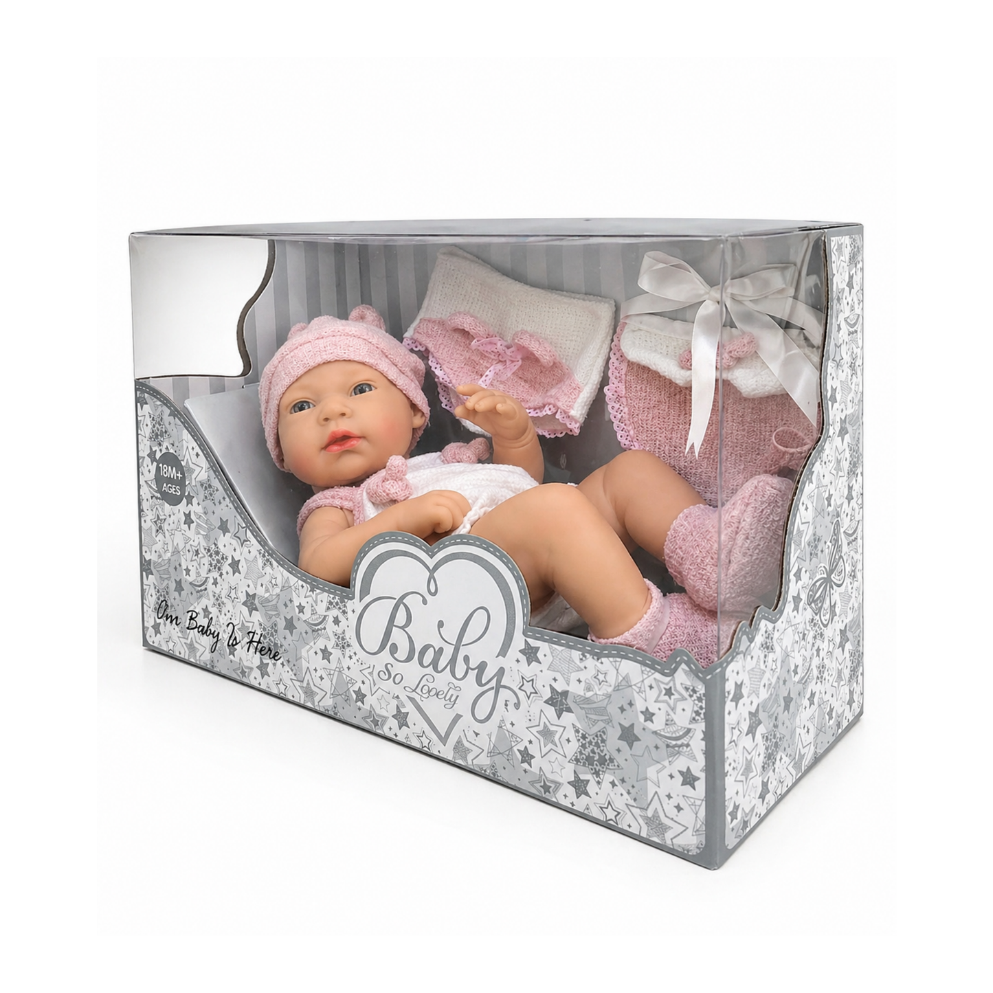 Baby Doll Gift Set with Accessories (18M+)