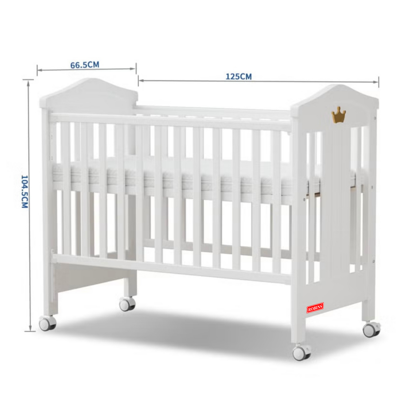 Robins Baby Wooden Bed