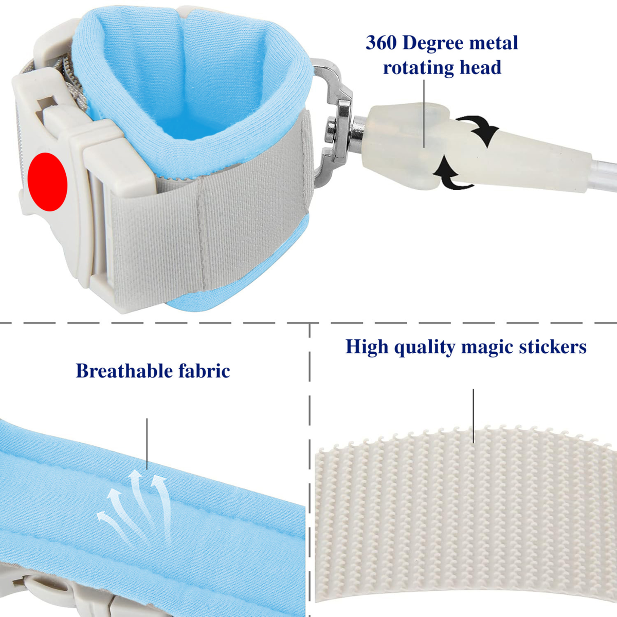 Robins Child Safety Anti Lost Strap with Magnetic Unlock