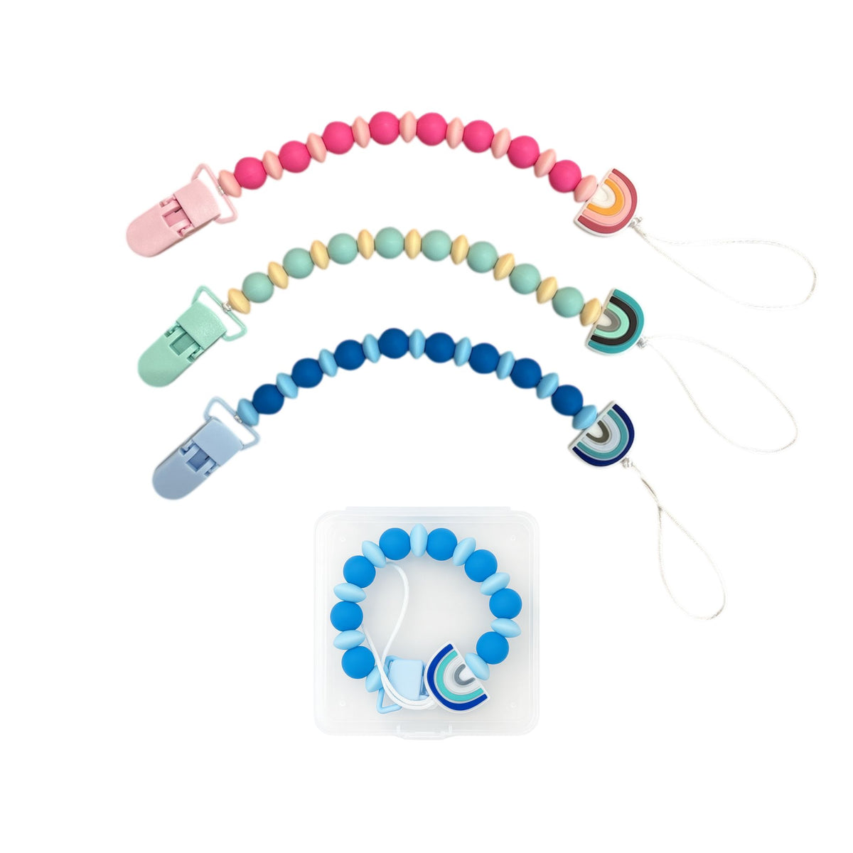 Robins Silicone Pacifier Holder