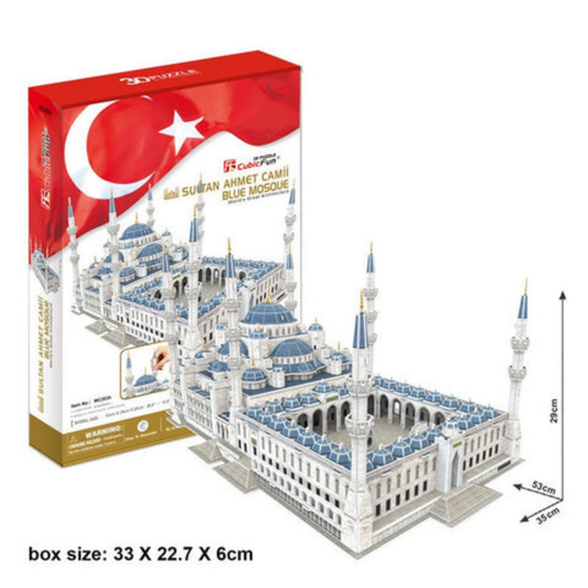 Sultan Ahmet Camii (Blue Mosque) 3D Puzzle