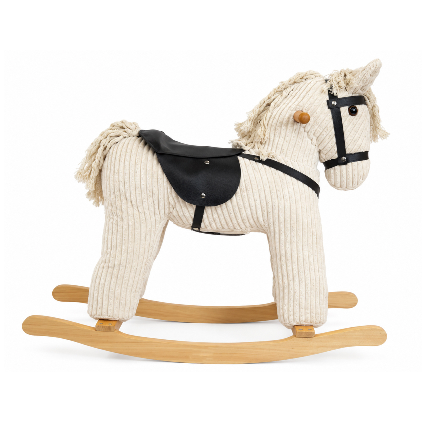 Robins Musical Plush Rocking Horse – Wooden Rocker