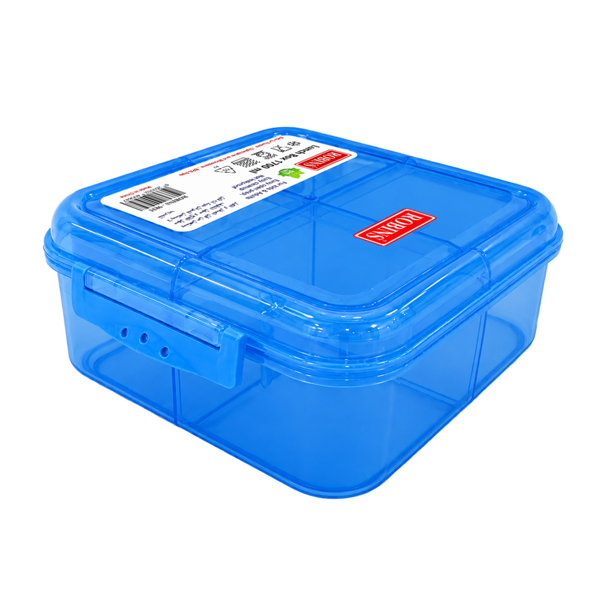 Robins Multi-Compartment Lunch Box 1200ml – 4 Colors