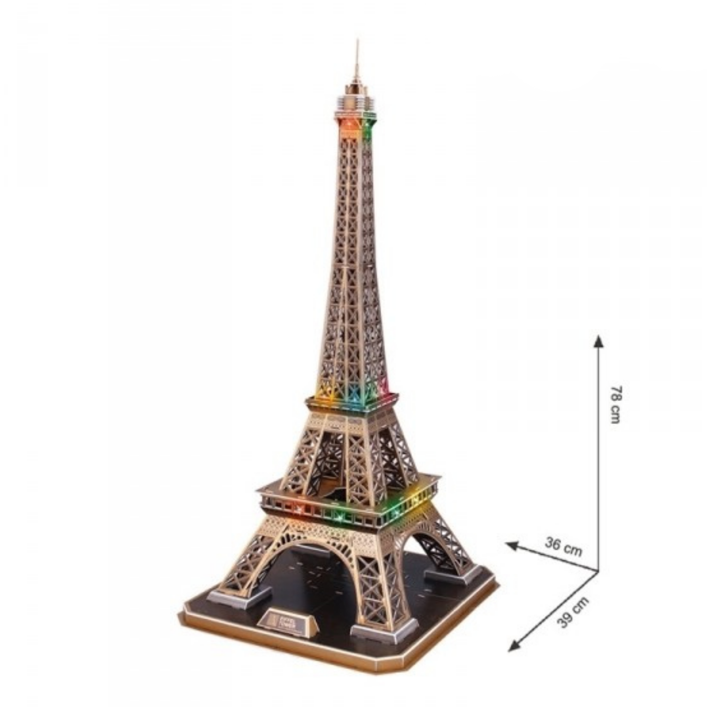 Eiffel Tower LED 3D Puzzle