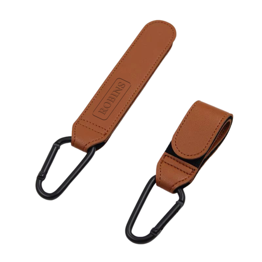 Robins Leather-Feel Universal Bag Holder Stroller Strap
