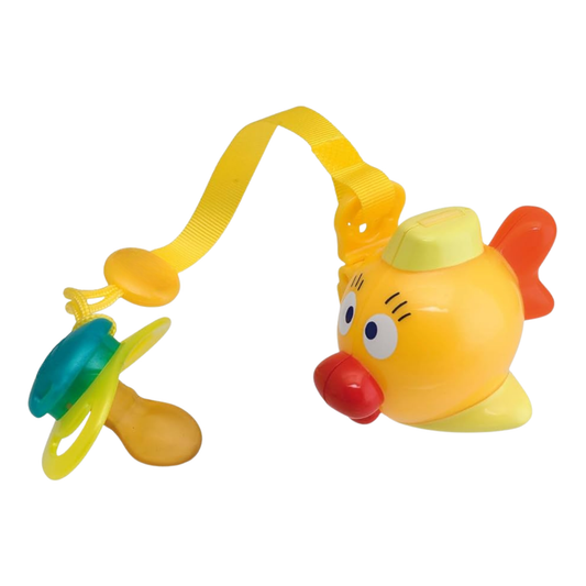 حامل لهاية أطفال على شكل حيوانات من روبينز مع مشبك