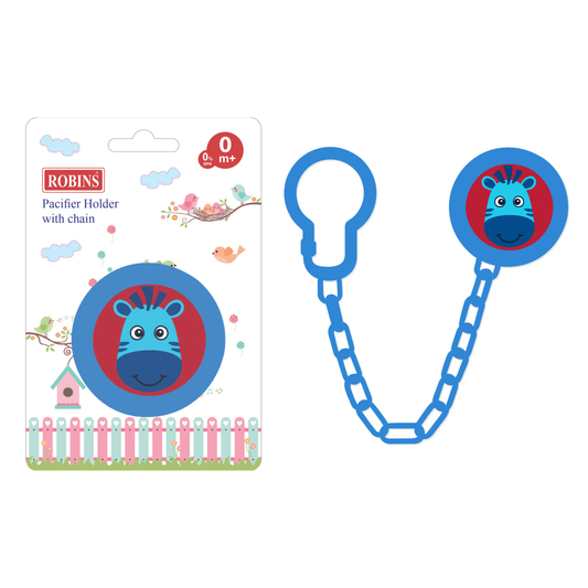 Robins Baby Pacifier Chain Holder