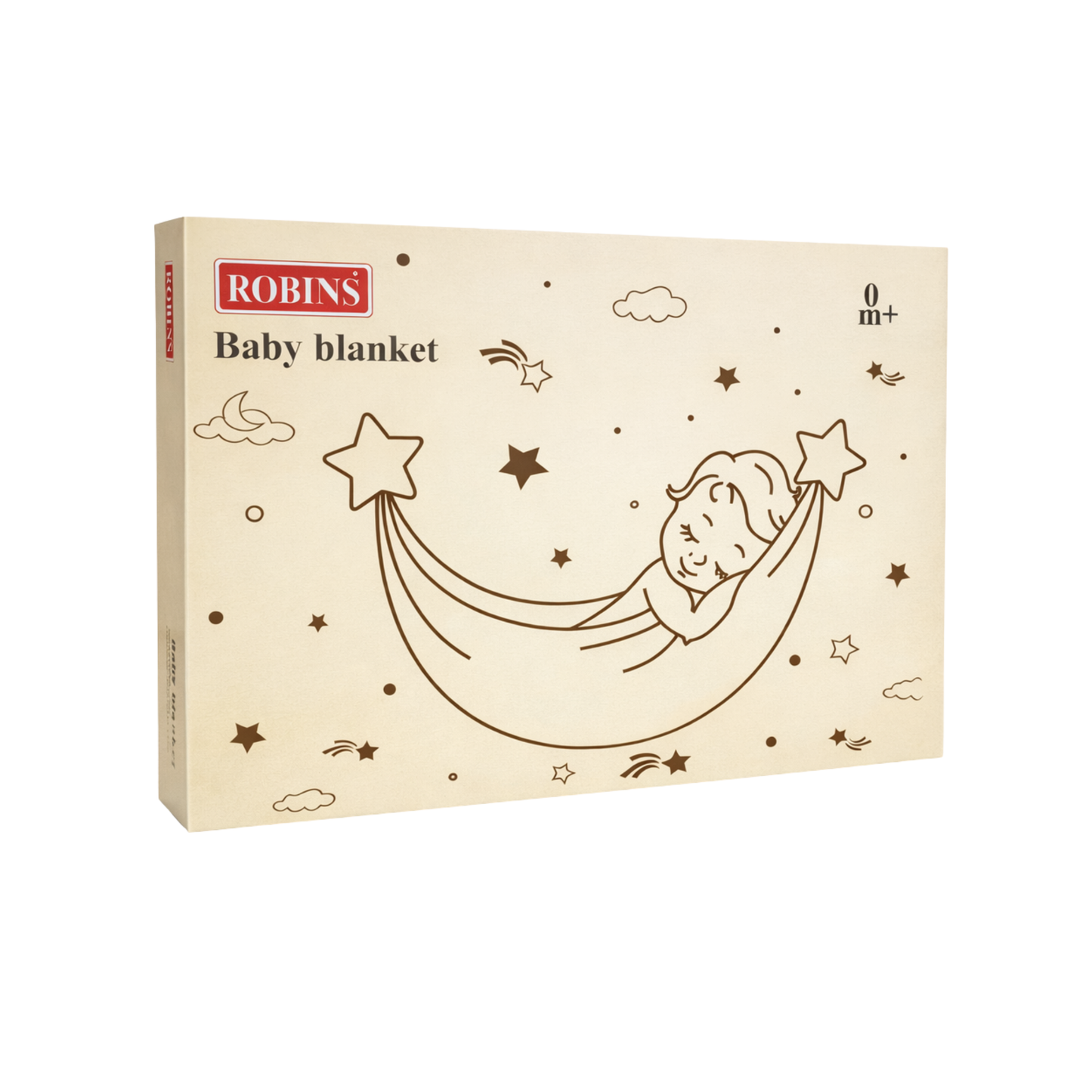 Robins Baby Winter Blanket 140 cm × 110 cm