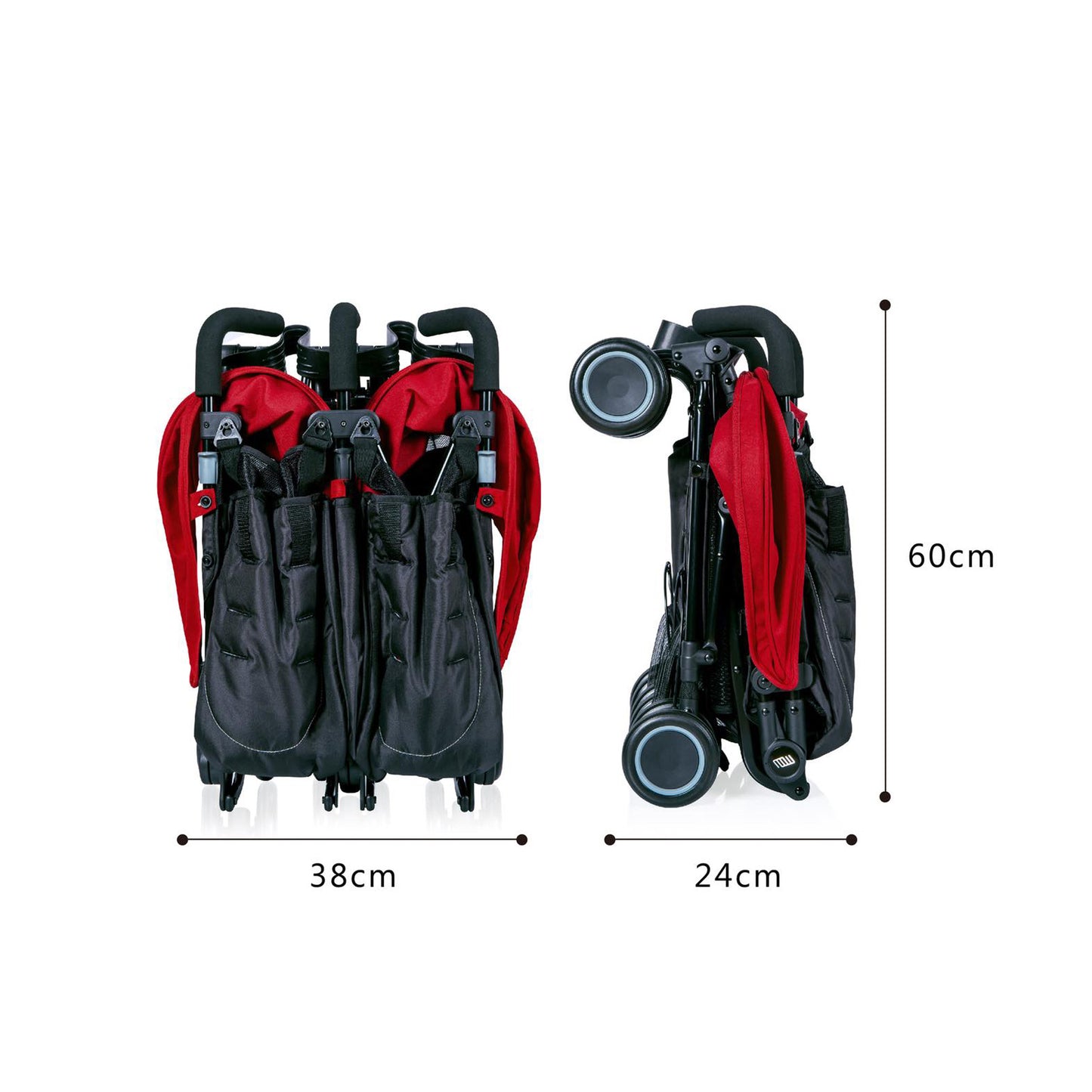 Mamalove Twins Stroller