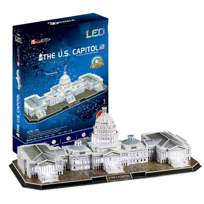 The U.S. Capitol LED 3D Puzzle