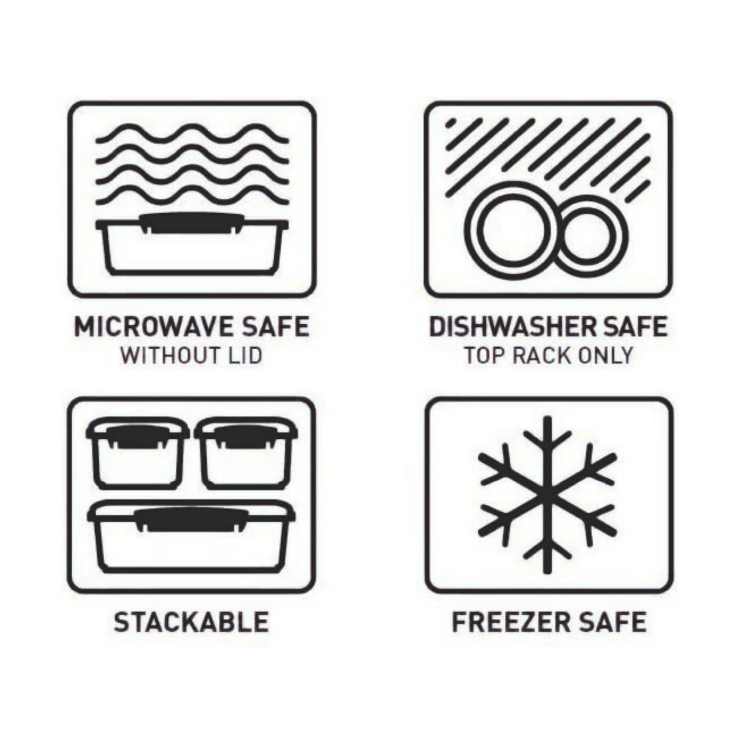 Sistema Square Food Container
