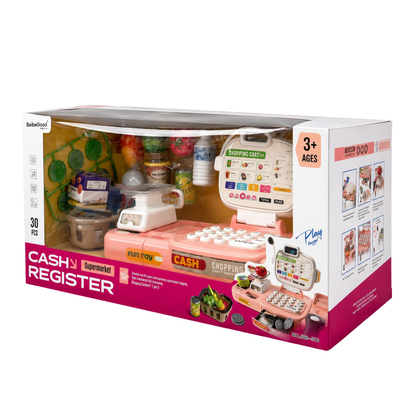 Supermarket Cash Register Play Set (3+ Ages)