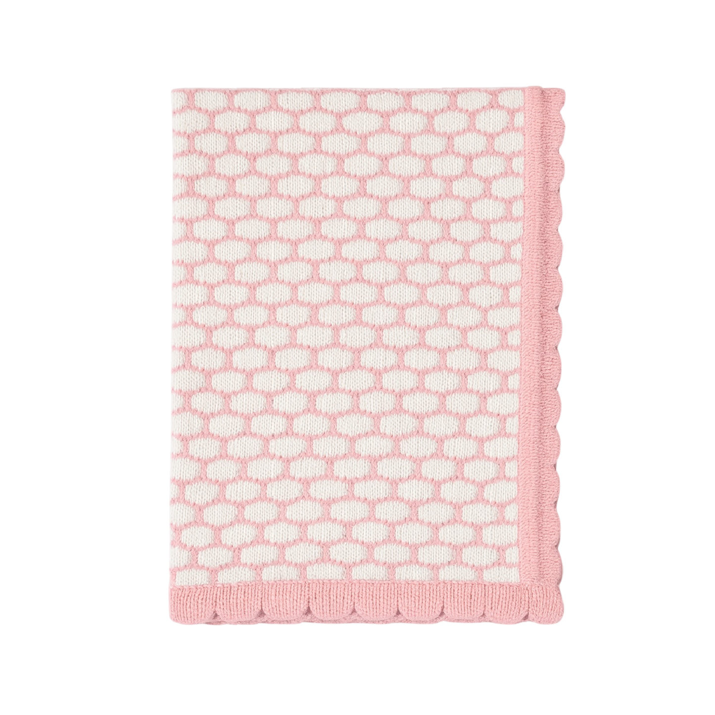 Robins Handmade Knitted Baby Blanket – Pink Collection