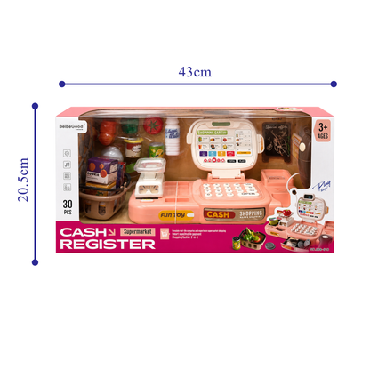 Supermarket Cash Register Play Set (3+ Ages)