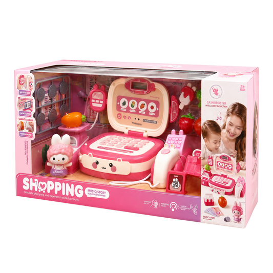 Shopping Cash Register Play Set (3+ Ages)
