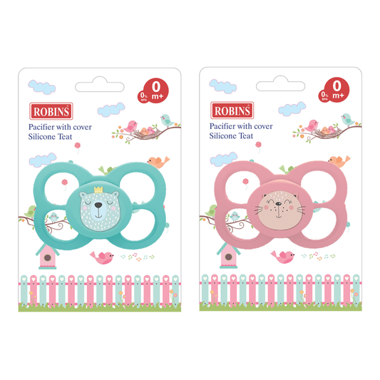 Robins Symmetrical Baby Pacifier (0 Months+)