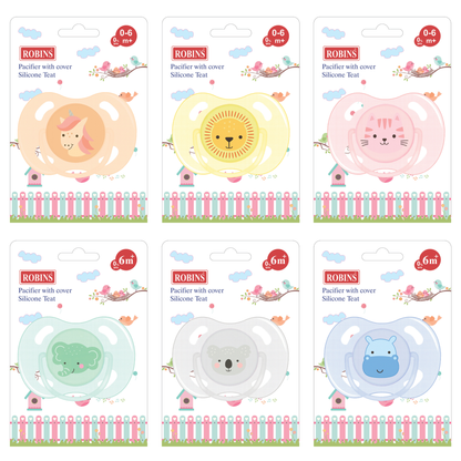 Robins Symmetrical Baby Pacifier