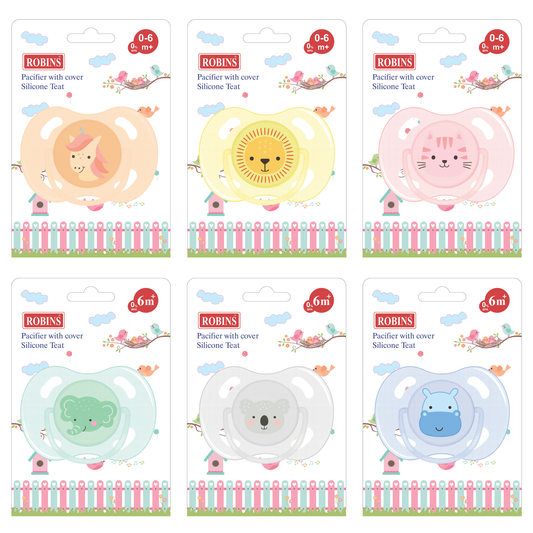 Robins Symmetrical Baby Pacifier
