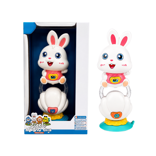 Rabbit Rattle Music Toy