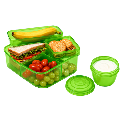 Robins Multi-Compartment Lunch Box 1200ml – 4 Colors