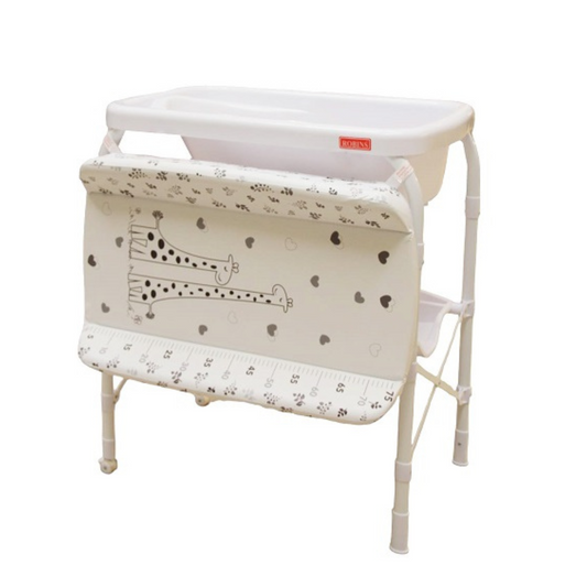 Robins Baby Bath Tub Stand & Changing Table