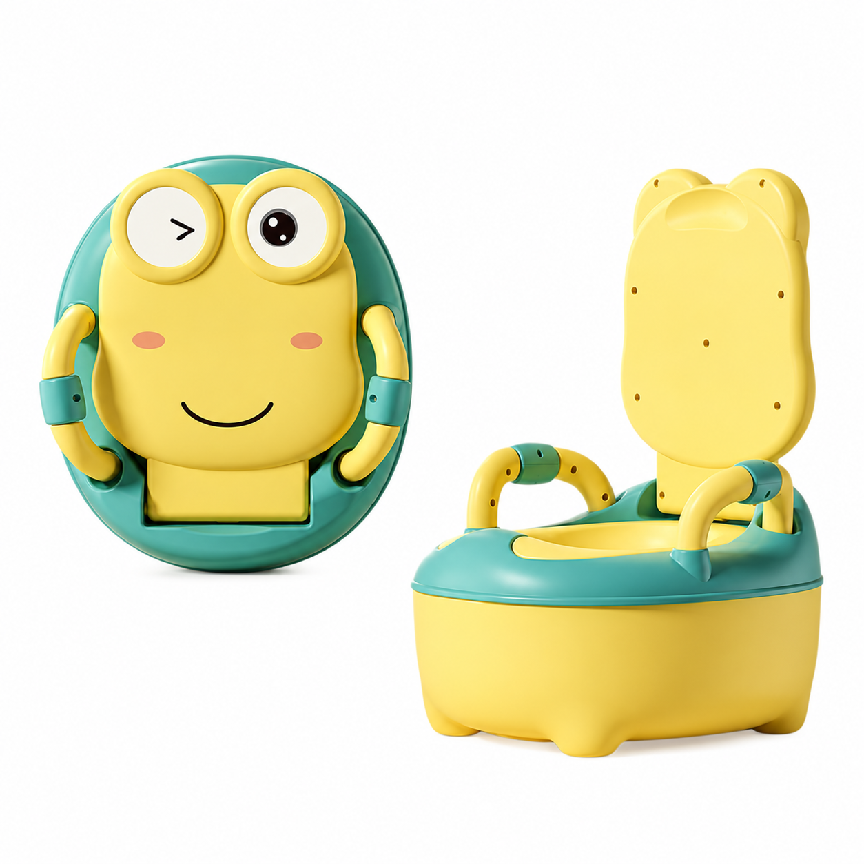 Robins Soft Frog Shaped Potty Trainer Seat