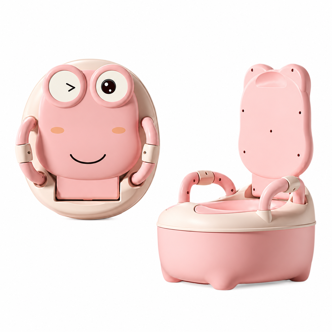 Robins Soft Frog Shaped Potty Trainer Seat