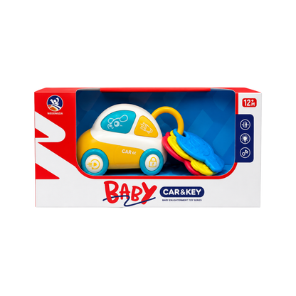 Baby Car & Key Musical Toy (12M+ Ages)