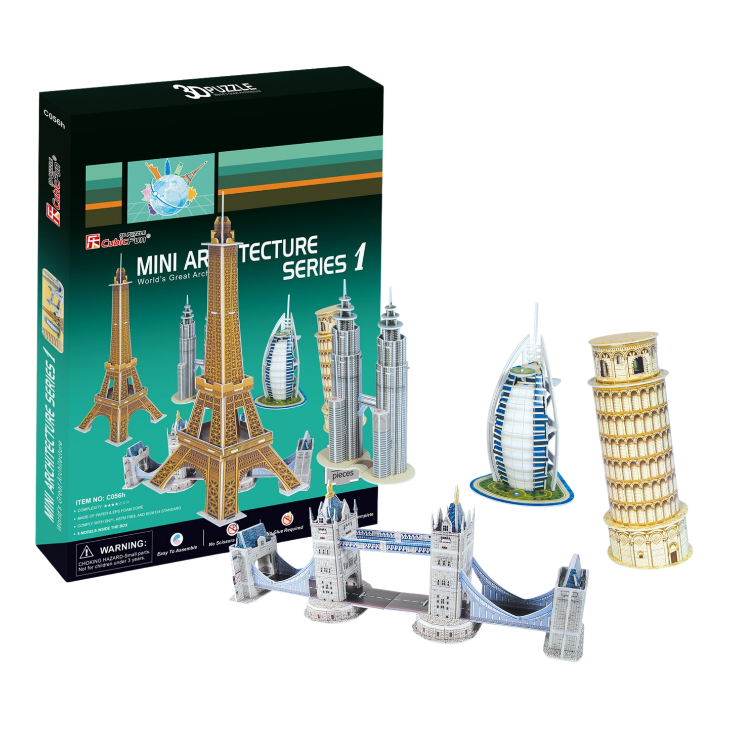Mini Architecture Series 1 3D Puzzle