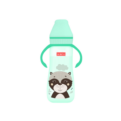 Robins Baby Feeding Bottle with Handles – 250 ml
