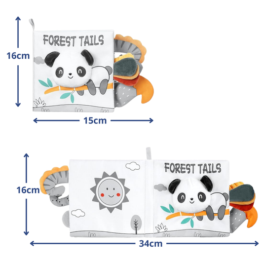 Robins Forest Tails Soft Activity Cloth Book