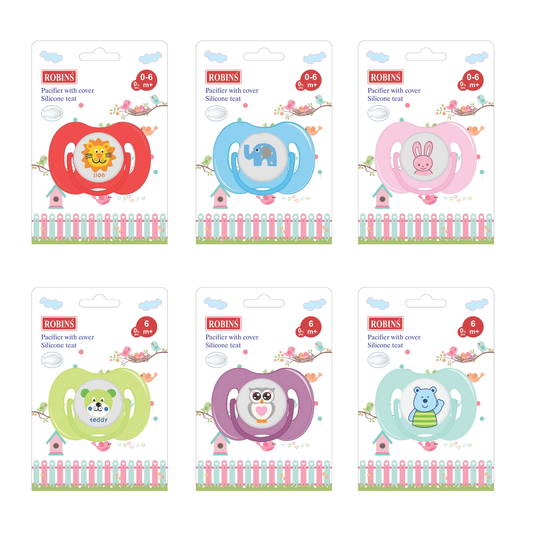 Robins Symmetrical Baby Pacifier