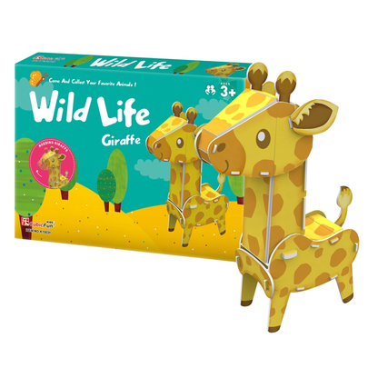 Wild Life Giraffe 3D Puzzle